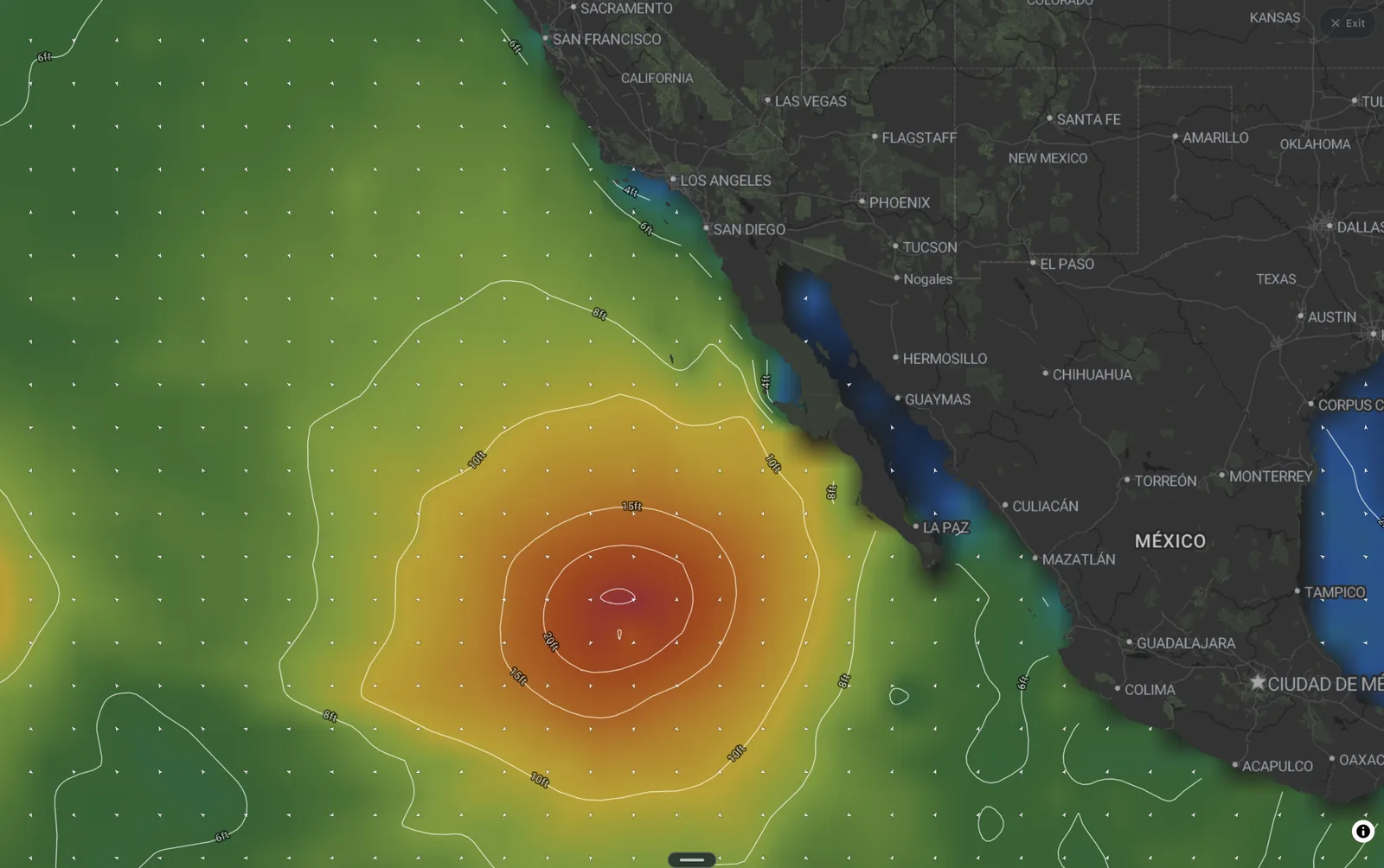 Hurricane Marie: SoCal — hero image