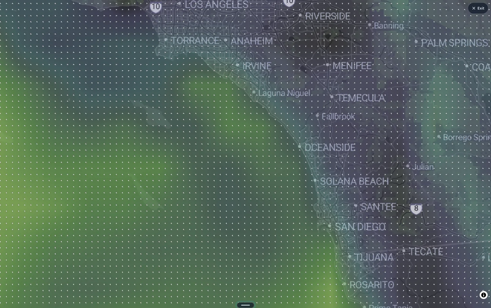 Fetch wind forecast — Sunday morning